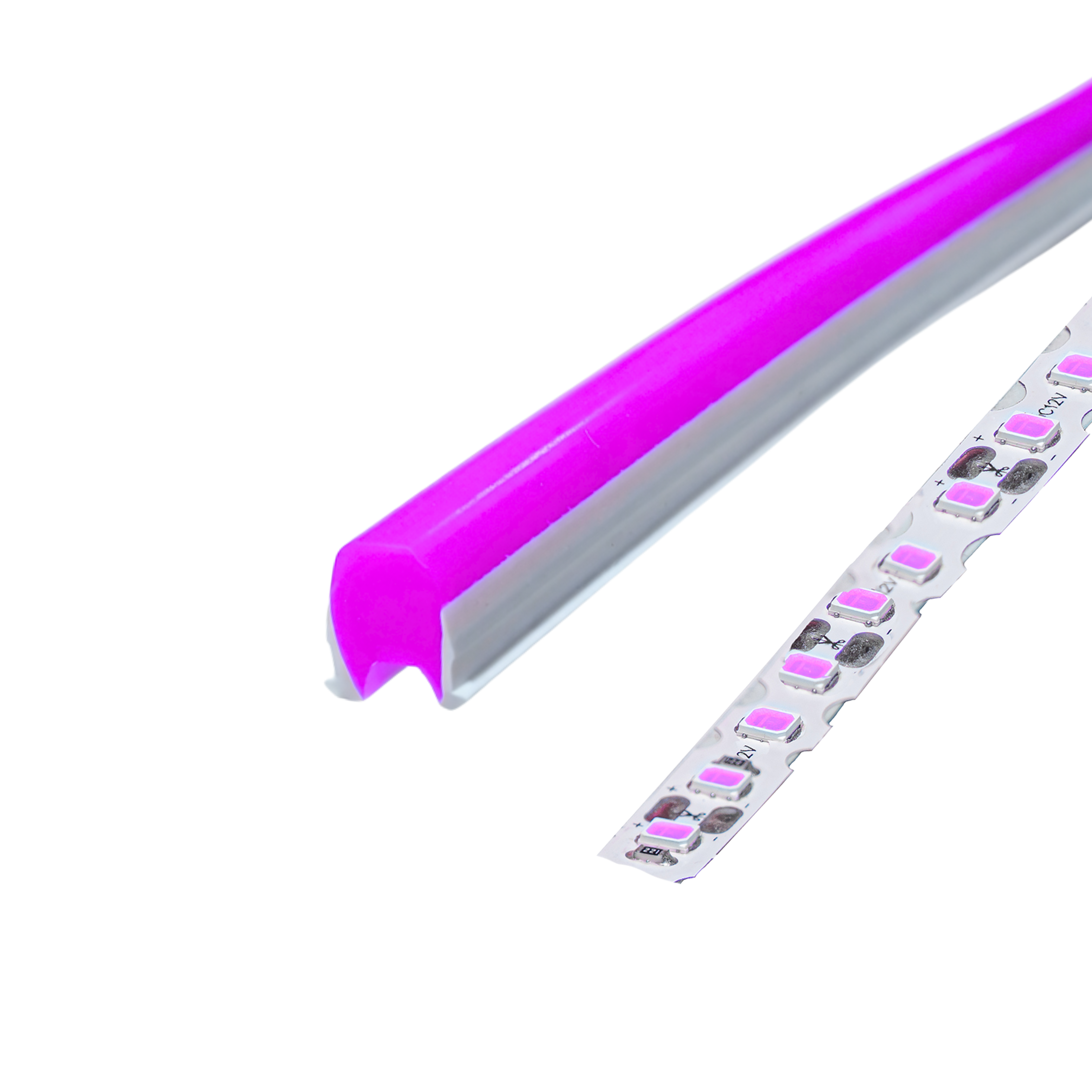 Neon segunda geração rosa LEDS ONE