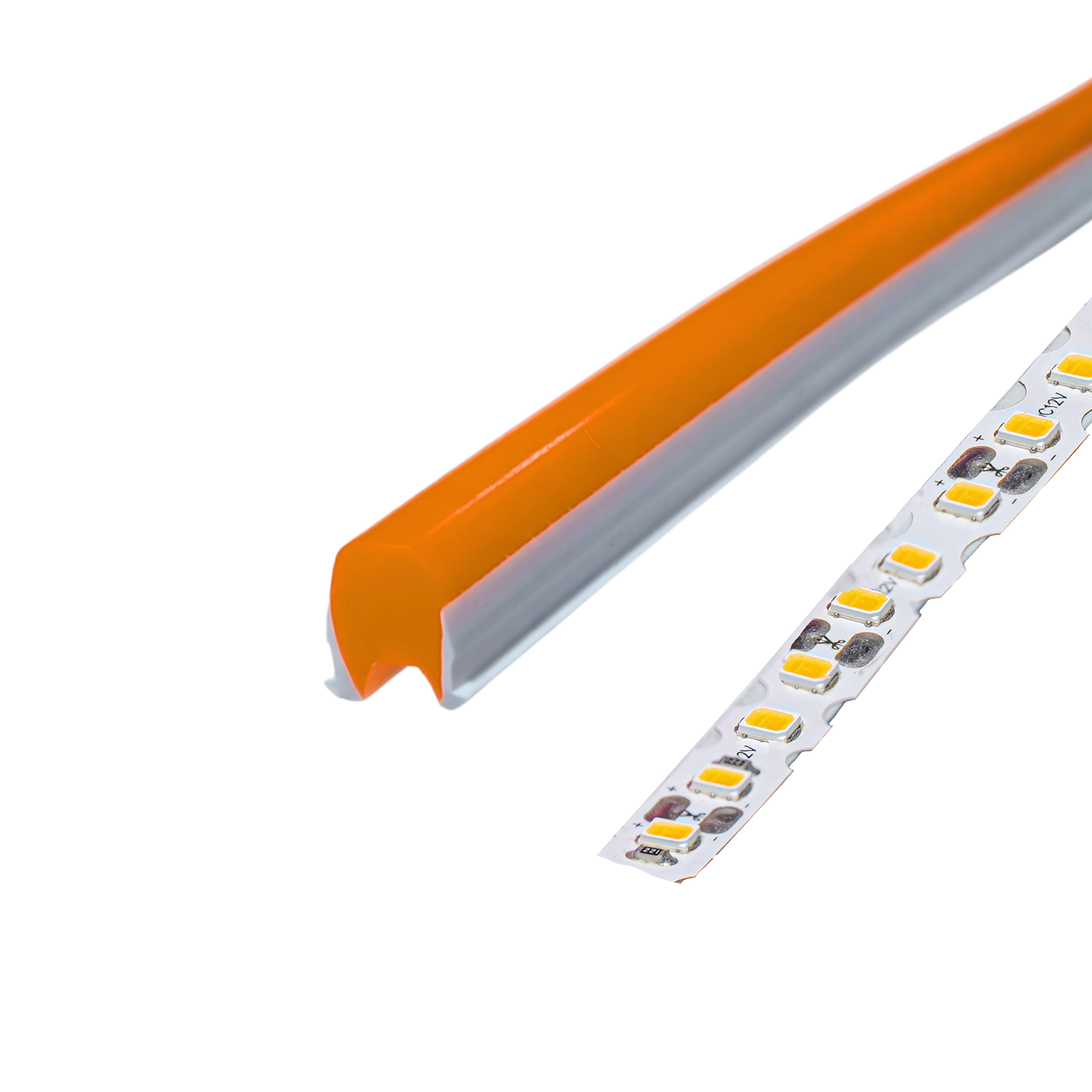 Neon segunda geração laranja LEDS ONE