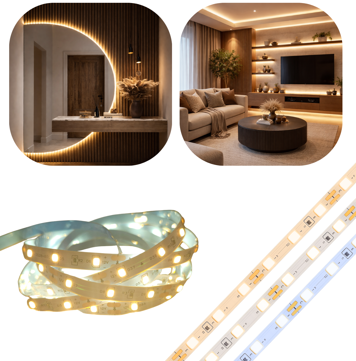 Fita 60 LEDS 4000k LEDS ONE Fita 60 LEDS 4000k LEDS ONE