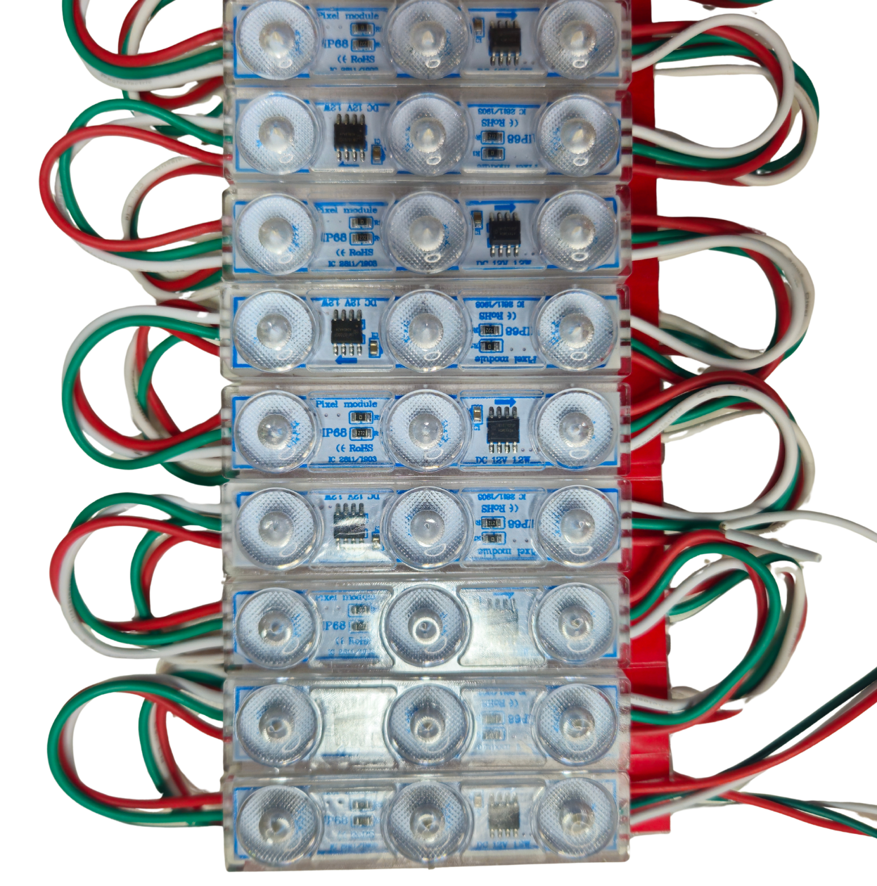 Módulo LED RGB digital 12V 1,2W IP68 Módulo LED RGB digital 12V 1,2W IP68