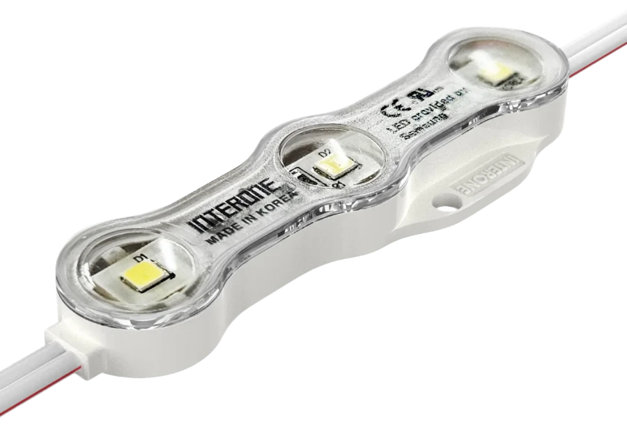 Módulo de LED INTERONE Coreano Âmbar Z3U 12V 0,72W 140°